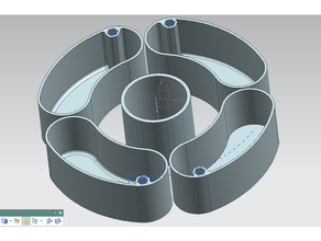 organizer reel 3d print model - Mito3D