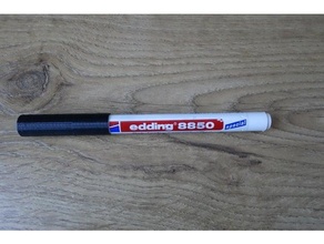 edding 8850 bolígrafo tapas 3d print model - Mito3D