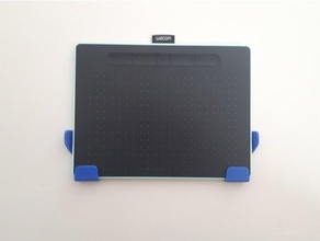 Wacom tablet duvar parantez binmek 3d print model - Mito3D