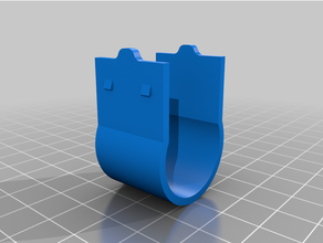 ecg suporte ersatzteil braçadeira peça sobressalente 3d print model - Mito3D