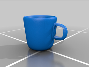 Kaffeetasse 3d print model - Mito3D