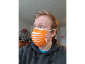 flexmask - 3d printed face mask 3d print model - Mito3D