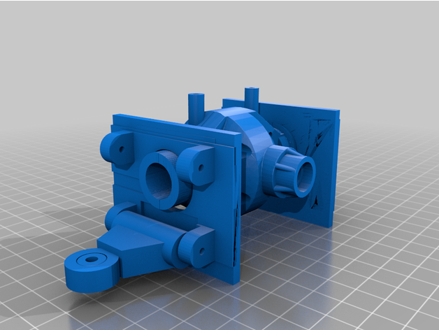 eksenel trans proje 3D print model - Mito3D