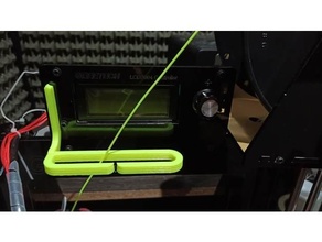 guia filamento impresora geeetech i3 i3b acrylique 3d print model - Mito3D