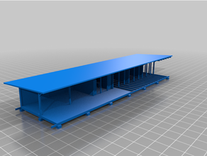 summer house building 3d print model - Mito3D