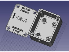 relaibox Kutu Relais anahtar kutusu 3d print model - Mito3D