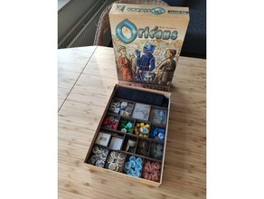 orl ans - organizer board game boardgame insert orleans 3d print model - Mito3D