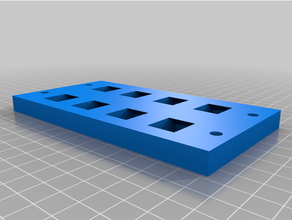 angepasst Patch Panel generatorthest 3d print model - Mito3D