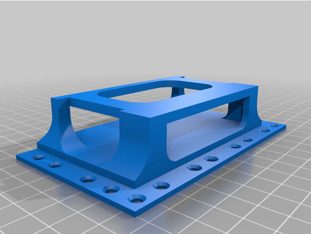 hdmi Schalter Fall Mantel Adapter Stand Drähte 3D print model - Mito3D