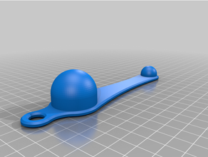 cusvenstomized measuring spoon scoop ended 3d print model - Mito3D