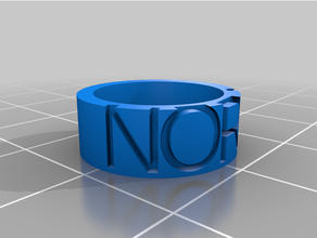 customized ring w1ith eu us jp ch size 3d print model - Mito3D