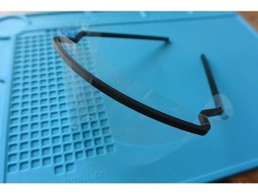 covid 19 faire obstacle verser protection échelle covid19 lunettes médical 3d print model - Mito3D