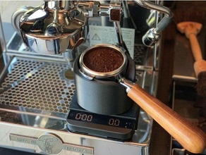 e61 kurcalama istasyon acaia ay YILDIZI barista espresso tamping station 3d print model - Mito3D