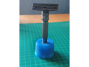 rockwell razor holder support rasoir stand 3d print model - Mito3D