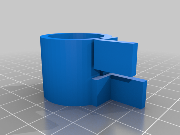 gym weight bar dumbbell lock 25 mm v2 3D print model - Mito3D