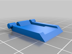 cherry dw-series keyboard feet 3d print model - Mito3D