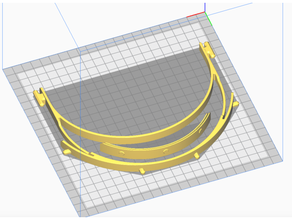 ender 3 slim prusa band & reinforcement strip single print 3d print model - Mito3D