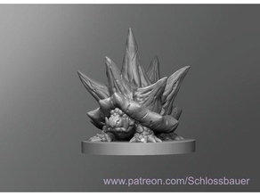 espinhoso dnd masmorras dragões tampo mesa 3d print model - Mito3D