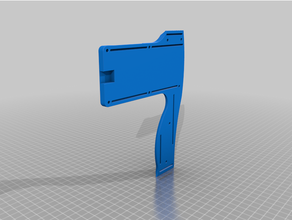 sliding legolini text bow slider 3d print model - Mito3D