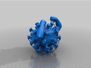 Süper devetüyü rengi koronavirüs 3d print model - Mito3D