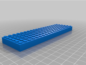 personalizado lego compatible tijolo 3d print model - Mito3D