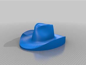 stetson mold making hat 3d print model - Mito3D