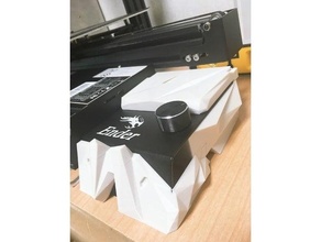 ender 3 pro afficher horizontal supporter glissement couverture gaine améliorer 3d print model - Mito3D