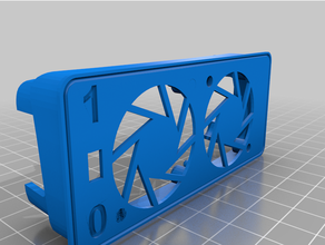 Ventil frunk Ventilator schraubenlos 3d print model - Mito3D