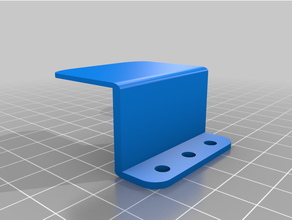 1inch avac painel filtro suporte 3d print model - Mito3D