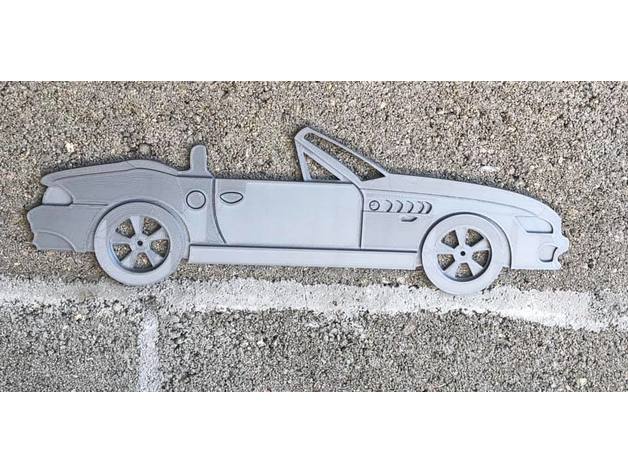 bmw z3 3D print model - Mito3D