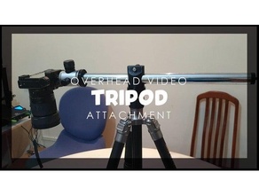 overhead video tripod attachment 3d print model - Mito3D