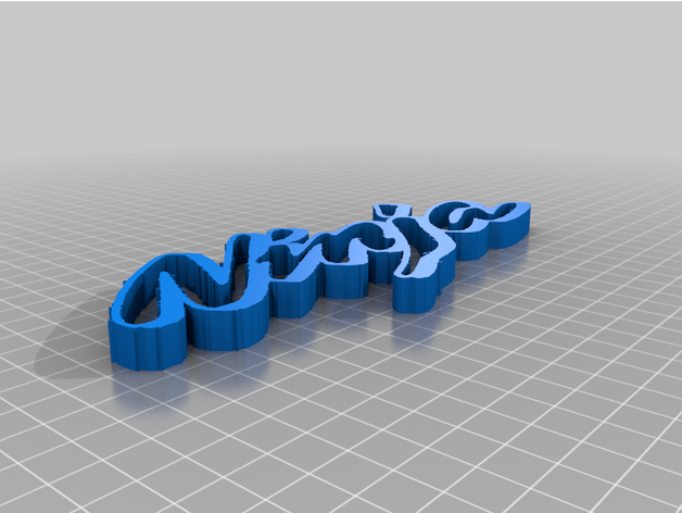 kawasaki Ninja Logo hohl 3D print model - Mito3D