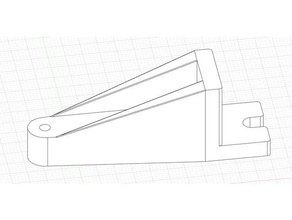 50mm letto staffa ipercubo Evoluzione evo stampante 3d print model - Mito3D