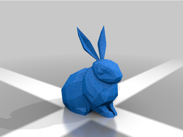 arctic rabbit toy animal 3D print model - Mito3D