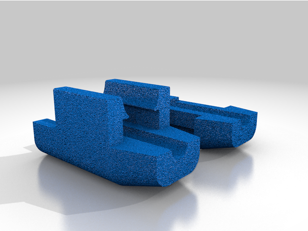cable support cap clip 3D print model - Mito3D