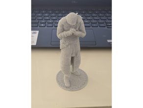 assassins creed altair blending pose assassin video game games videogame 3d print model - Mito3D
