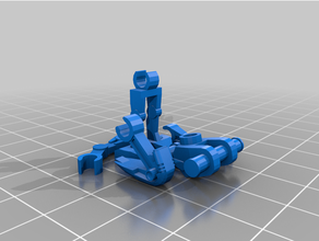 Lego battaglia droide compatibile stella guerre 3d print model - Mito3D