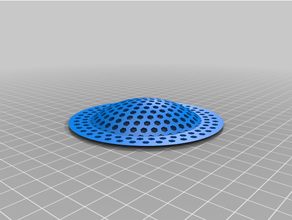 customized geodesic kitchen sink drain strahome3 3d print model - Mito3D