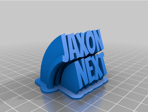 Jaxon özelleştirilmiş 3d print model - Mito3D