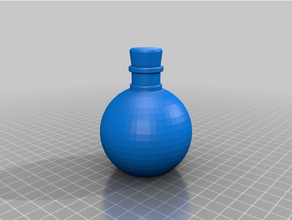 ammo pouch sized potion 3d print model - Mito3D