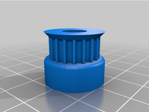 customized parametric pulley library - customizer opti12mized 3d print model - Mito3D