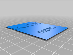 özelleştirilmiş kitap atmak küçük 3d print model - Mito3D