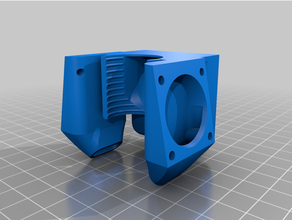 hotend ventilateur canal 3d print model - Mito3D
