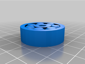 customized roller bearing v5 3d print model - Mito3D