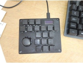 3d cafajeste macro teclado personalizadas arduino controle video game janelas 3d print model - Mito3D