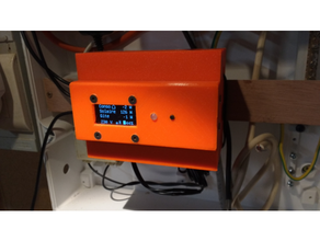 arduino emontx muhafaza durum kılıf güneş güç 3d print model - Mito3D