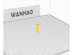 wanhao duplicator d9 400 heat block fan holder parts pla 3d print model - Mito3D