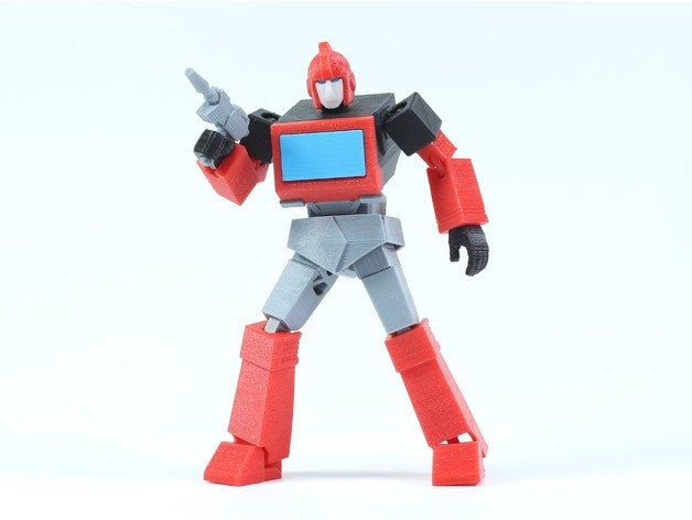 artikuliert g1 Transformer Eisenhaut unterstützt Autobot Autobots Hummel Decepticon Megatron optimus Prime Roboter Spielzeug Spielzeuge 3D print model - Mito3D