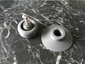 pot knob 3d print model - Mito3D