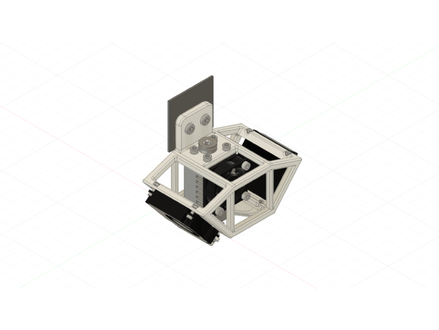 trees sapphire stock hotend mount + fan duct cooling 3D print model - Mito3D